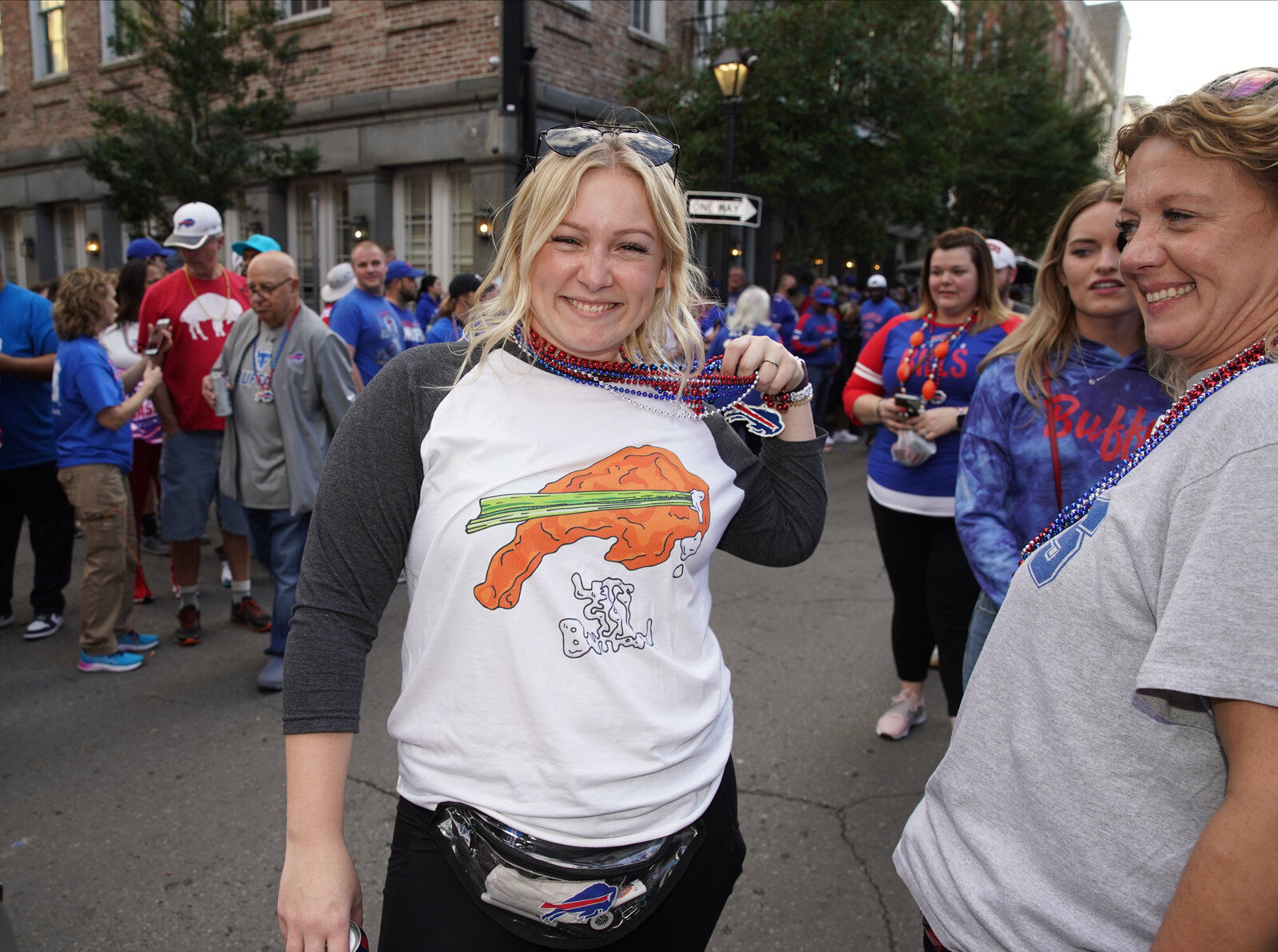 Buffalo Bills packers of NOLA Takeover Parade